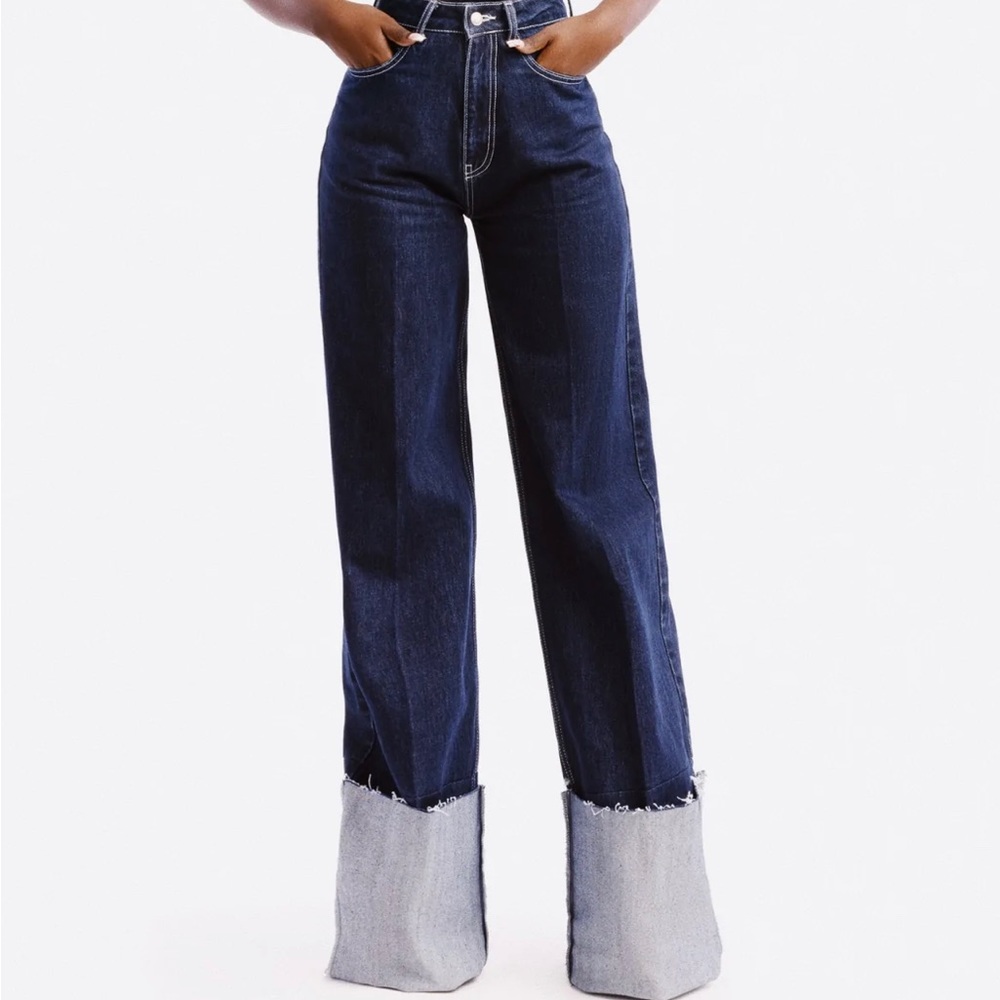 Hanifa Hanna Extreme Cuff Jeans